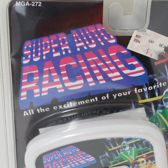 Super Auto Racing 90’s MGA-272 LCD Video Game MGA New Sealed Vintage - Picture 2 of 9